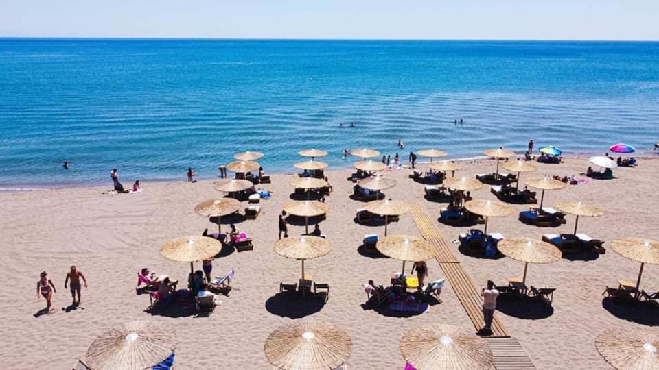 Galazio Beach Фалираки Экстерьер фото