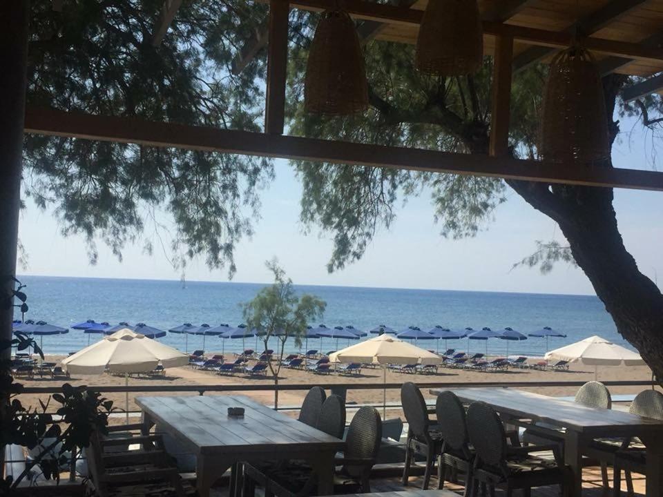 Galazio Beach Фалираки Экстерьер фото